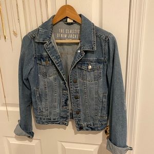 Denim jean jacket womens